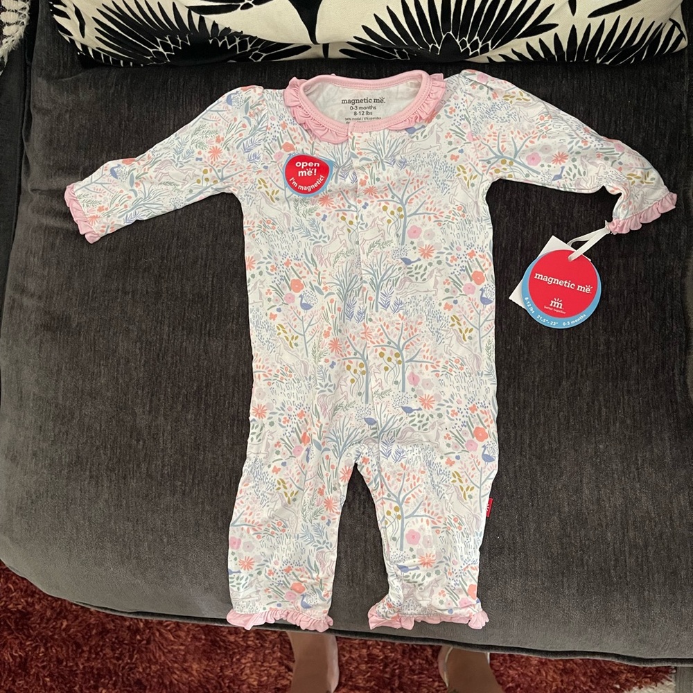NWT magnetic onesie